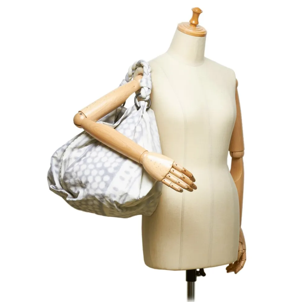 Bottega Veneta Vintage - Tie-Dye Aquilone Bag - White Ivory - Leather Handbag - Luxury High Quality - Avvenice