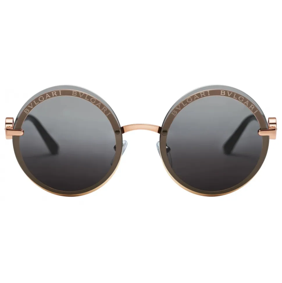 Bulgari - Bulgari Bulgari - On-Me Round Sunglasses - Bulgari Bulgari Collection - Sunglasses - Bulgari Eyewear - Avvenice