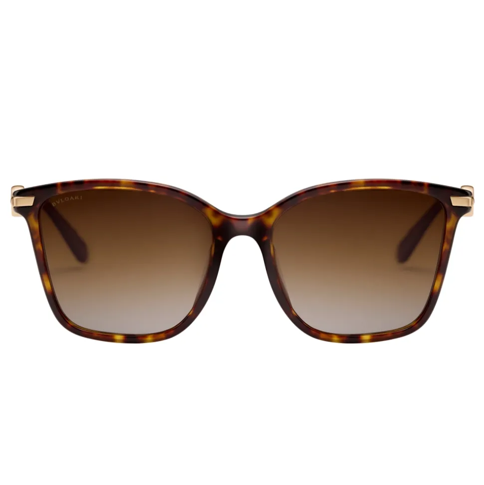 Bulgari - BVLGARI - Square Sunglasses - Gold Brown - BVLGARI Collection - Bulgari Eyewear - Avvenice