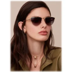 Bulgari - B.Zero1 - B.Minivibes Cat Eye Sunglasses - Black - B.Zero1 Collection - Sunglasses - Bulgari Eyewear - Avvenice