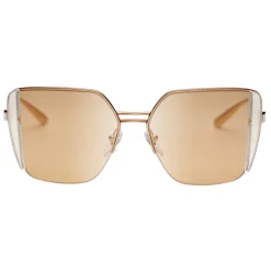 Bulgari - B.Zero1 - B.Purebright Squared Sunglasses - Pink - B.Zero1 Collection - Sunglasses - Bulgari Eyewear - Avvenice