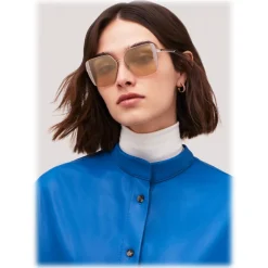 Bulgari - B.Zero1 - B.Purebright Squared Sunglasses - Pink - B.Zero1 Collection - Sunglasses - Bulgari Eyewear - Avvenice