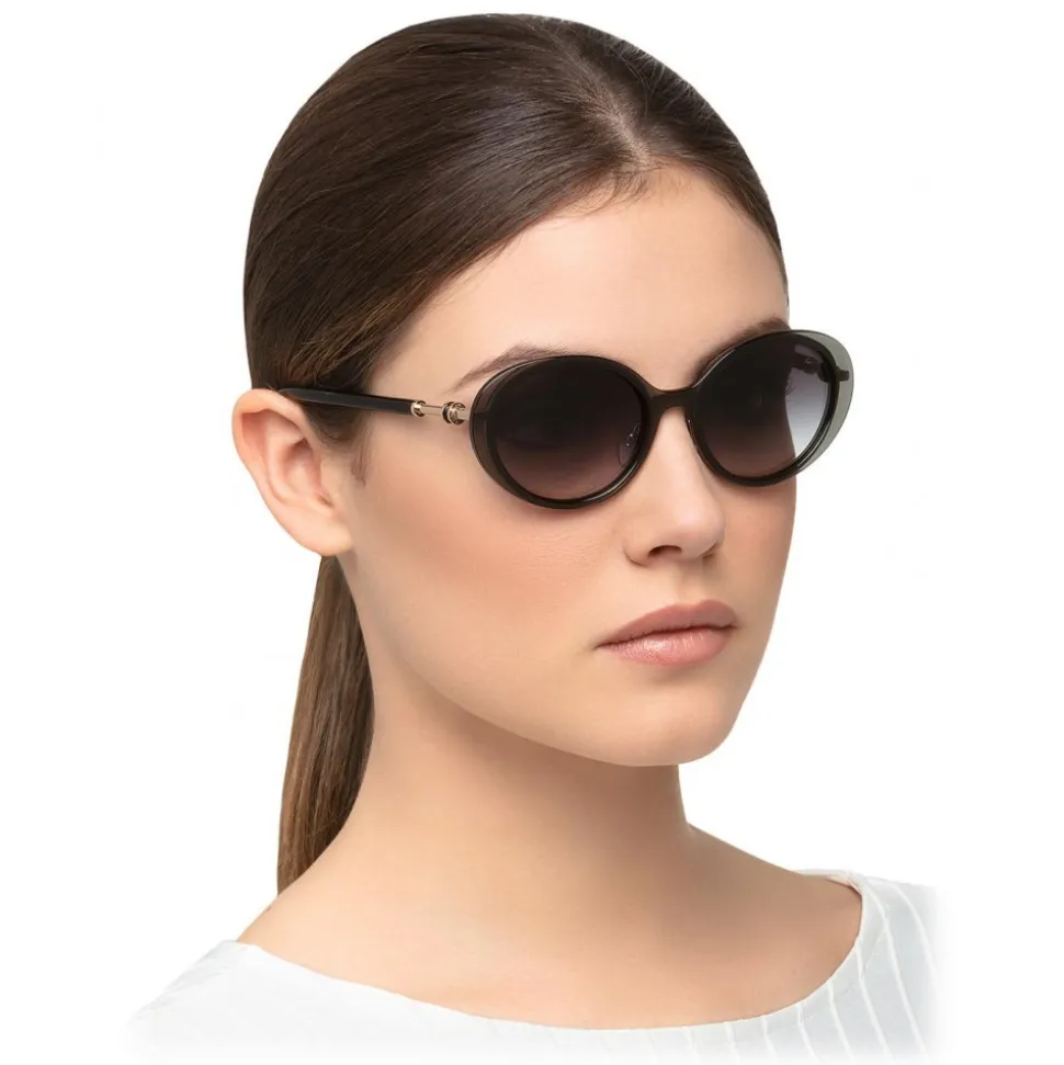 Bulgari - B.ZERO1 - Oval Sunglasses B.Zero - Black - B.ZERO1 Collection - Bulgari Eyewear - Avvenice