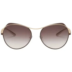 Bulgari - B.ZERO1 - Pilot Round Sunglasses B.Super - Gold - B.ZERO1 Collection - Bulgari Eyewear - Avvenice