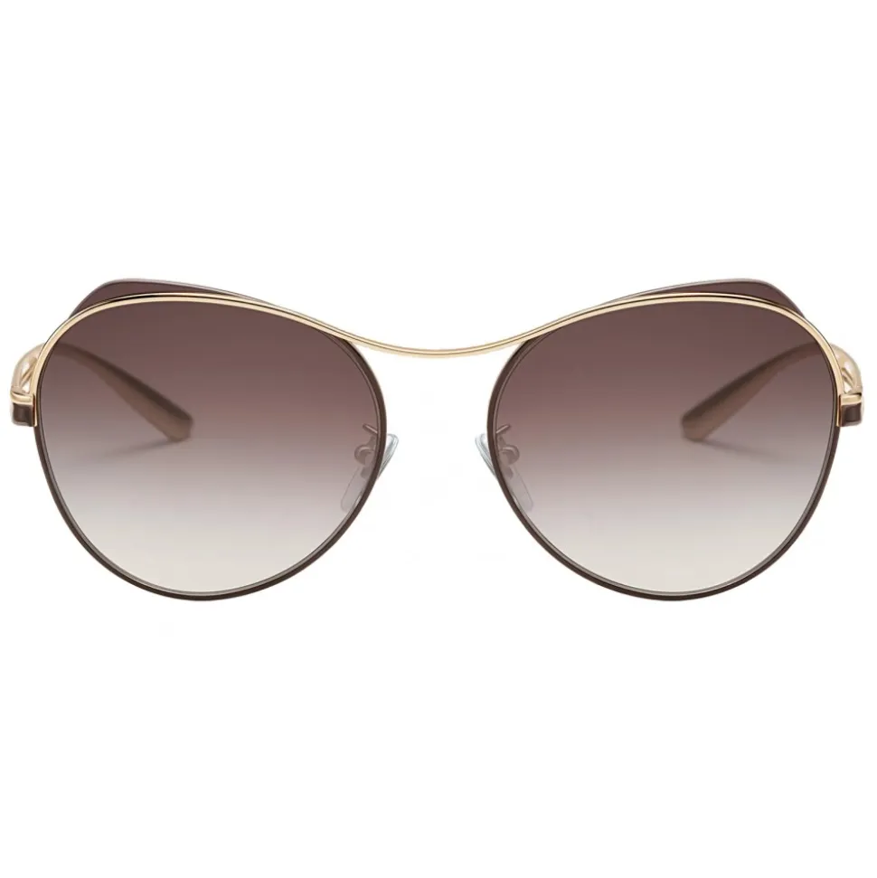 Bulgari - B.ZERO1 - Pilot Round Sunglasses B.Super - Gold - B.ZERO1 Collection - Bulgari Eyewear - Avvenice