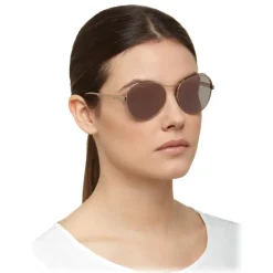 Bulgari - B.ZERO1 - Pilot Round Sunglasses B.Super - Rose - B.ZERO1 Collection - Bulgari Eyewear - Avvenice