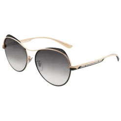 Bulgari - B.ZERO1 - Pilot Round Sunglasses B.Super - Black - B.ZERO1 Collection - Bulgari Eyewear - Avvenice