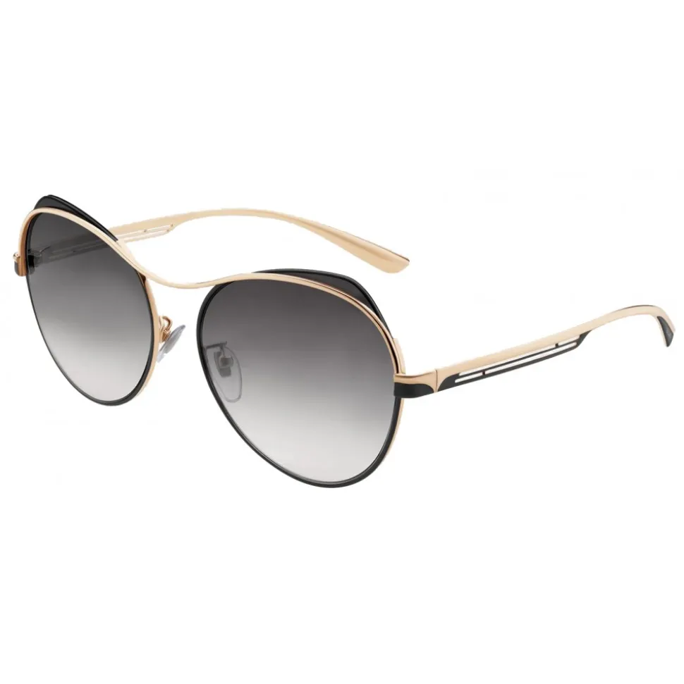 Bulgari - B.ZERO1 - Pilot Round Sunglasses B.Super - Black - B.ZERO1 Collection - Bulgari Eyewear - Avvenice