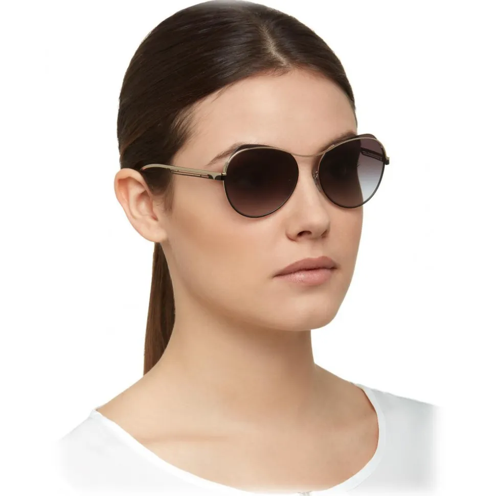 Bulgari - B.ZERO1 - Pilot Round Sunglasses B.Super - Black - B.ZERO1 Collection - Bulgari Eyewear - Avvenice