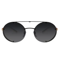 Bulgari - B.ZERO1 - Round Sunglasses B.Zero Flyingstripe - Gold Gray - B.ZERO1 Collection - Bulgari Eyewear - Avvenice