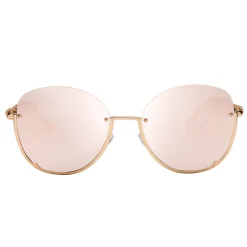 Bulgari - B.ZERO1 - Semi-Circular Sunglasses B.Zero - Rose Gold - B.ZERO1 Collection - Bulgari Eyewear - Avvenice