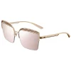 Bulgari - B.ZERO1 - Square Sunglasses B.Zero Overvibe - Rose Gold - B.ZERO1 Collection - Bulgari Eyewear - Avvenice