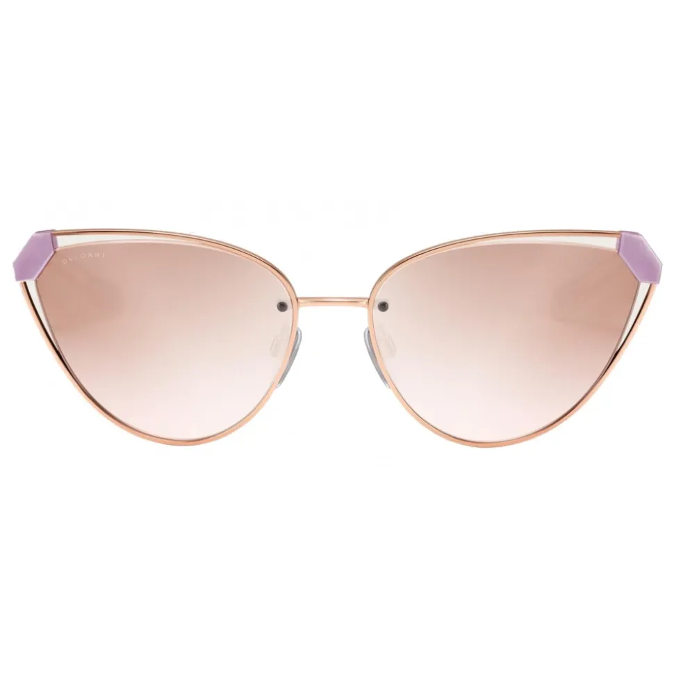 Bulgari - Candy Scale - Serpenti Sunglasses - Rose Gold - Serpenti Collection - Sunglasses - Bulgari Eyewear - Avvenice