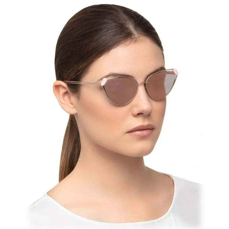 Bulgari - Candy Scale - Serpenti Sunglasses - Rose Gold - Serpenti Collection - Sunglasses - Bulgari Eyewear - Avvenice