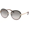 Bulgari - Divas’ Dream - Oval Metal Sunglasses with Crystals - Gold - Divas’ Dream Collection - Bulgari Eyewear - Avvenice