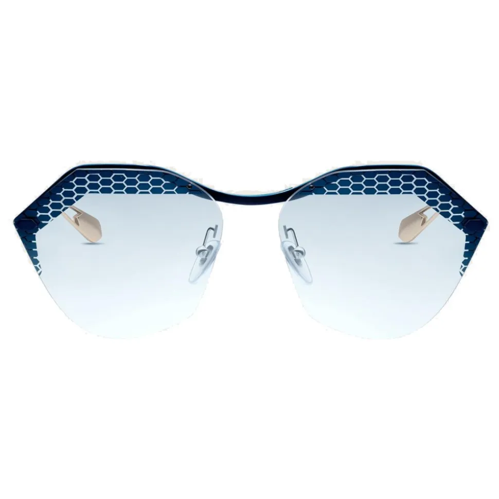 Bulgari - Serpenteyes Reverse - Serpenti Sunglasses - Blue - Serpenti Collection - Sunglasses - Bulgari Eyewear - Avvenice