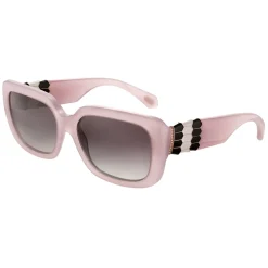 Bulgari - Serpenti - Back-to-Scale Rectangular Sunglasses - Pink - Serpenti Collection - Sunglasses - Bulgari Eyewear - Avvenice
