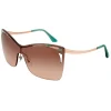 Bulgari - Serpenti - Eye-Bite Shield Sunglasses - Orange - Serpenti Collection - Sunglasses - Bulgari Eyewear - Avvenice