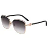 Bulgari - Serpenti - Squared Metal  Sunglasses - Gold  Black - Serpenti Collection - Bulgari Eyewear - Avvenice