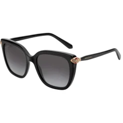 Bulgari - Serpenti - Squared Sunglasses - Black - Serpenti Collection - Sunglasses - Bulgari Eyewear - Avvenice