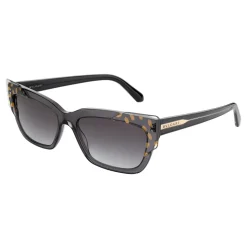 Bulgari - Serpenti Scale-Blast - Square Sunglasses - Black - Serpenti Collection - Bulgari Eyewear - Avvenice