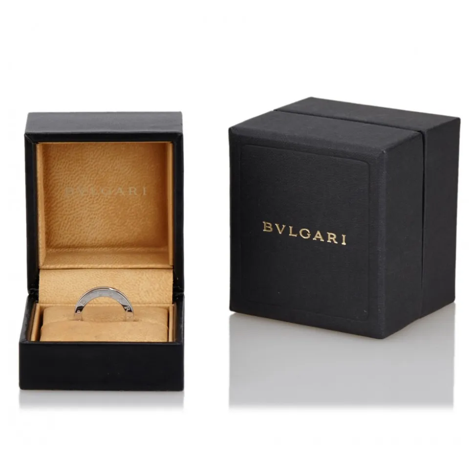 Bulgari Vintage - B.Zero1 Single Band Ring - Bvlgari Ring in 18K White Gold - Luxury High Quality - Avvenice