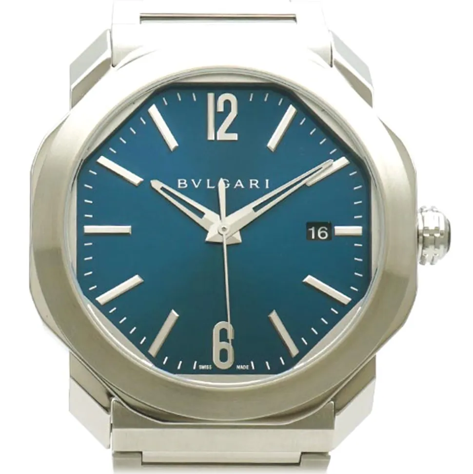 Bulgari Vintage - Octo Roma Watch - Bvlgari Watch in Stainless Steel - Luxury High Quality - Avvenice
