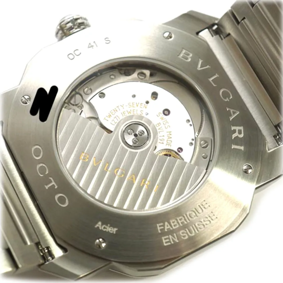 Bulgari Vintage - Octo Roma Watch - Bvlgari Watch in Stainless Steel - Luxury High Quality - Avvenice