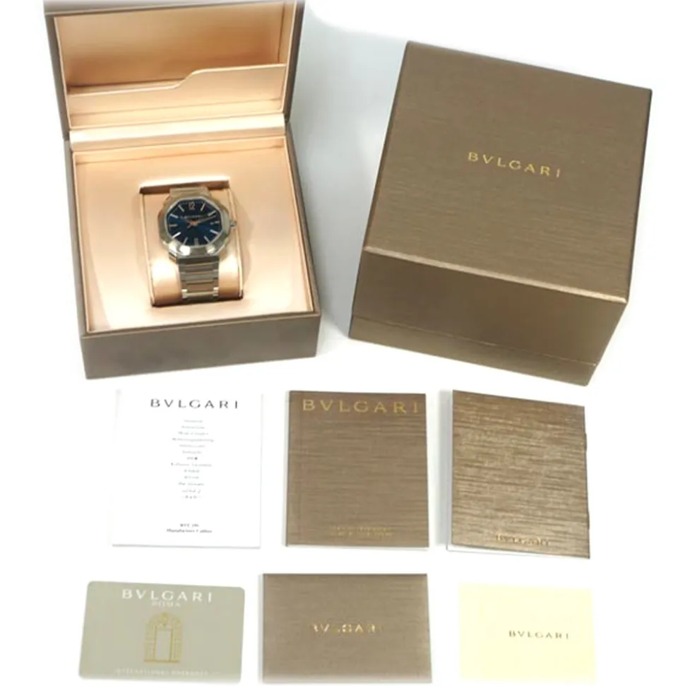 Bulgari Vintage - Octo Roma Watch - Bvlgari Watch in Stainless Steel - Luxury High Quality - Avvenice