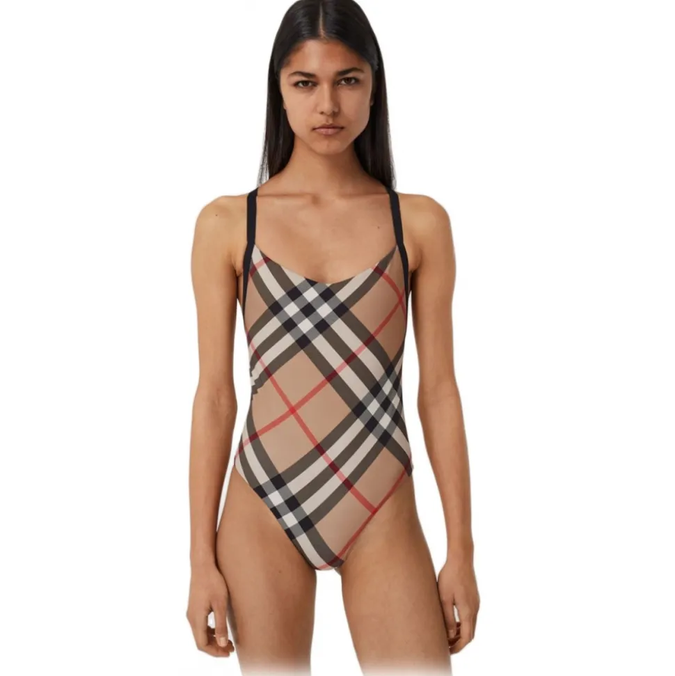 Burberry - Check Swimsuit - Exclusive Burberry Collection - Avvenice
