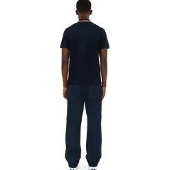 Burberry - Cotton Polo Shirt - Coal Blue - Exclusive Burberry Collection - Avvenice