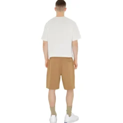 Burberry - Cotton Shorts - Camel - Exclusive Burberry Collection - Avvenice