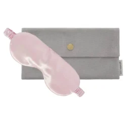 by Dariia Day - Silk Eyemask - Blush Pink - Bedding - Home - Mulberry Silk - Artisan Silk Eyemask - Luxury - Avvenice