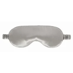 by Dariia Day - Silk Eyemask - Silver Grey - Bedding - Home - Mulberry Silk - Artisan Silk Eyemask - Luxury - Avvenice