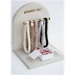 by Dariia Day - Silk Headband - Silver Grey - Fashion - New Collection - Mulberry Silk - Artisan Silk Headband - Luxury - Avvenice