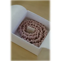 by Dariia Day - Silk Headband and Scrunchie Set - Blush Pink - Fashion - Mulberry Silk - Silk Headband and Scrunchie - Luxury - Avvenice