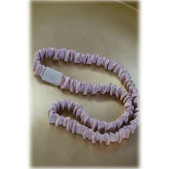 by Dariia Day - Silk Headband and Scrunchie Set - Blush Pink - Fashion - Mulberry Silk - Silk Headband and Scrunchie - Luxury - Avvenice