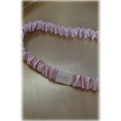 by Dariia Day - Silk Headband - Blush Pink - Fashion - New Collection - Mulberry Silk - Artisan Silk Headband - Luxury - Avvenice