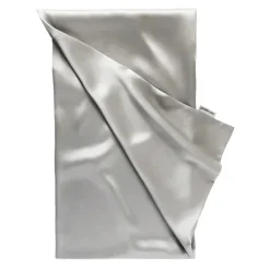 by Dariia Day - Silk Pillowcase - Silver Grey - Bedding - Home - Mulberry Silk - Artisan Silk Pillowcase - Luxury - Avvenice