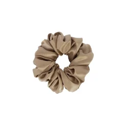 by Dariia Day - Silk Scrunchie - French Beige - Fashion - Accessories - Mulberry Silk - Artisan Silk Scrunchie - Luxury - Avvenice