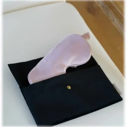 by Dariia Day - Silk Travel Set - Blush Pink - Fashion - New Collection - Mulberry Silk - Artisan Silk Travel Set - Luxury - Avvenice