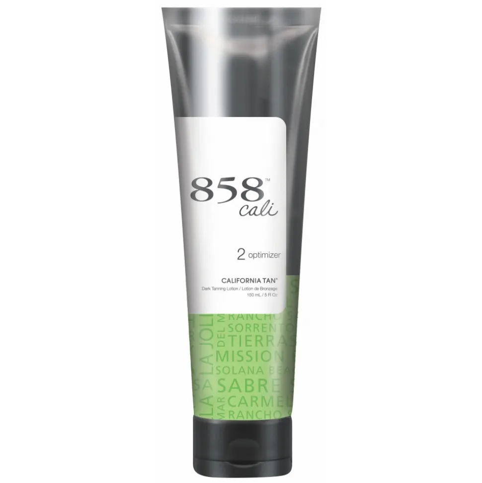 California Tan - 858 Cali™ Optimizer - Step 2 Optimizer - Professional Tanning Lotion - Avvenice