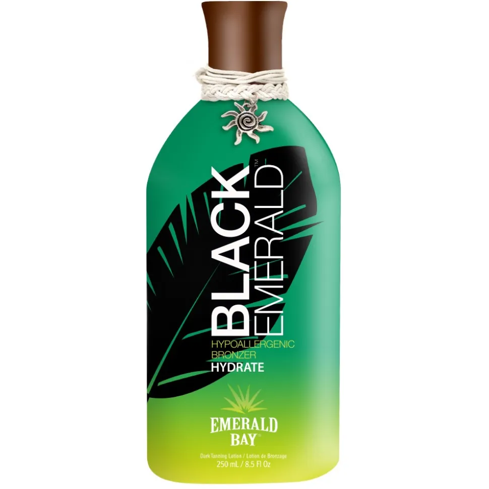 California Tan - Black Emerald® - Hypoallergenic Bronzer - Emerald Bay - Professional Tanning Lotion - Avvenice