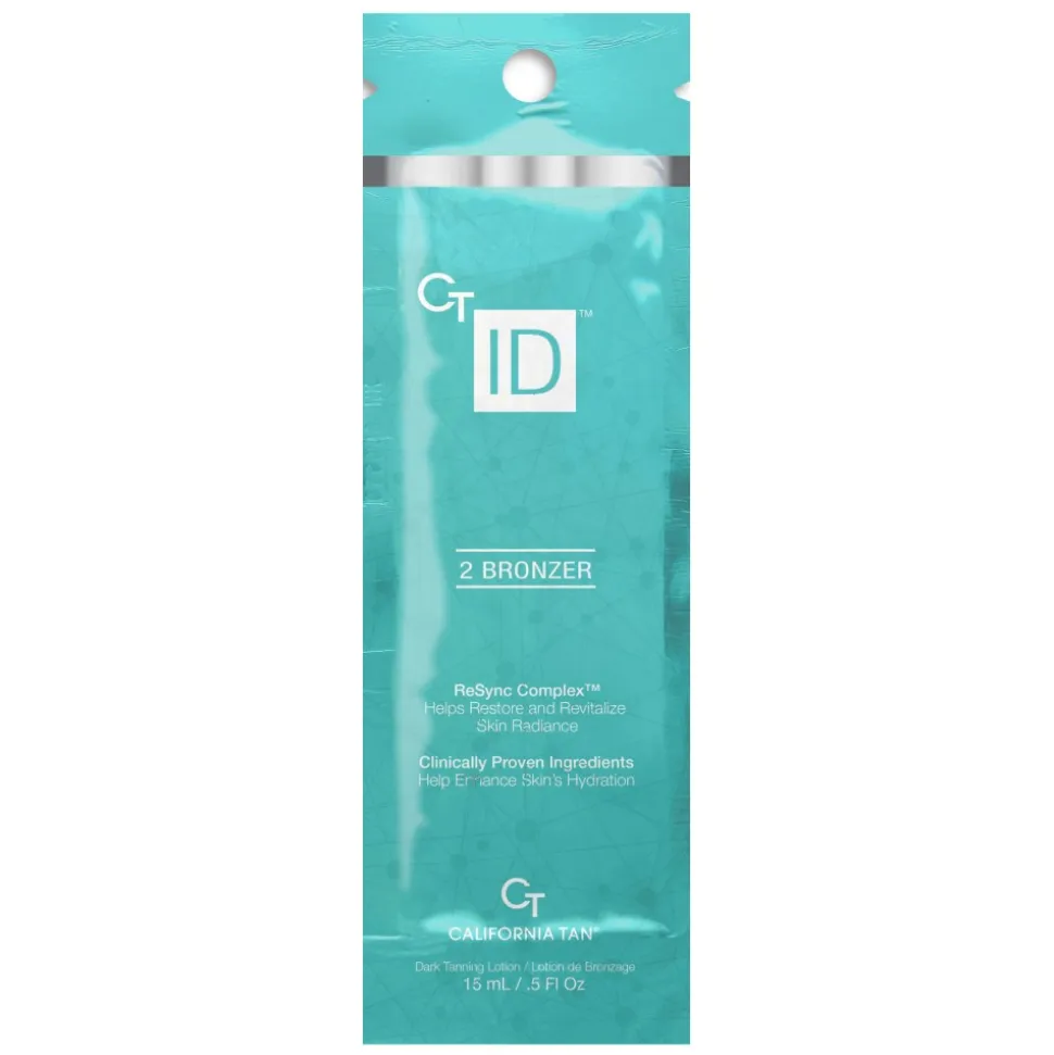 California Tan - CT ID™ Bronzer - Step 2 Bronzer - Optimizing Technology - Professional Tanning Lotion - 15 ml - Avvenice