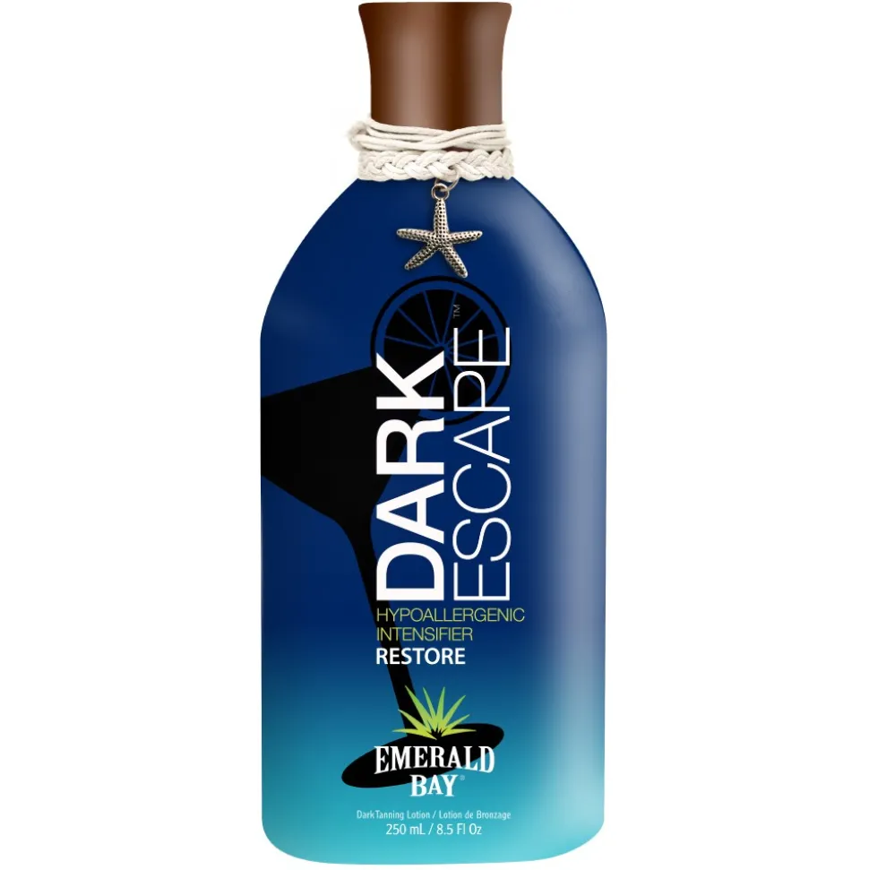 California Tan - Dark Escape® - Hypoallergenic Intensifier - Emerald Bay - Professional Tanning Lotion - Avvenice