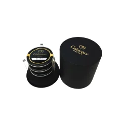 Calvisius - Calvisius Caviar Tube - Calvisius Black Caviar - Gift Boxes - Luxury High Quality - 3 x 50 g - Avvenice