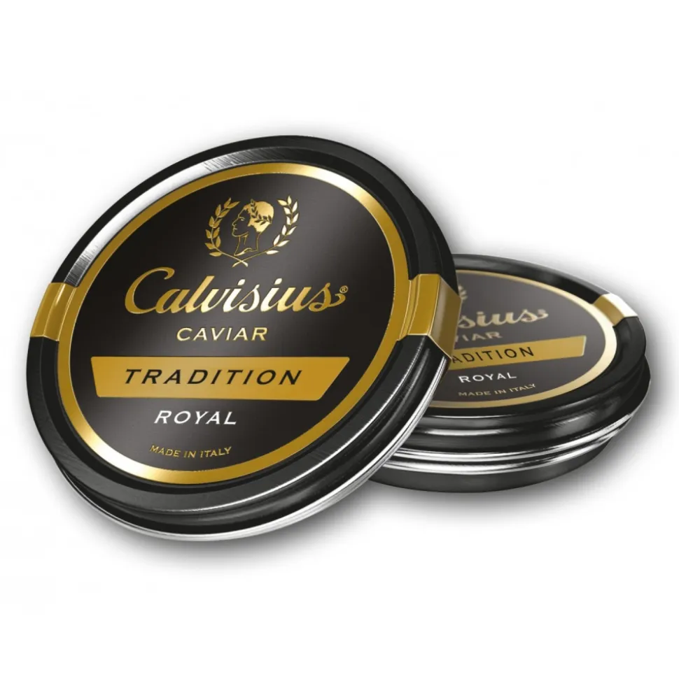 Calvisius - Calvisius Tradition Royal - Caviar - White Sturgeon - High Quality Luxury - 500 g - Avvenice