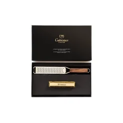 Calvisius - Lingotto Special Edition with Microplane - Caviar - Gift Boxes - Luxury High Quality - 70 g - Avvenice