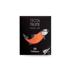 Calvisius - Trout Sliced - Selected Trout Fillet - Smoked and Specialties - 6 x 100 g - Avvenice