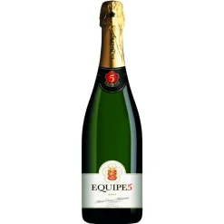 Cantina di Soave - Equipe5 - Sparkling Brut D.O.C. - Salmanazar with Wooden Case - 9 l - Sparkling Wines Classic Method Talent - Avvenice